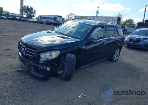 2015 Mercedes-Benz Ml 350 4Matic from USA, damaged, VIN 4JGDA5HB1FA569097